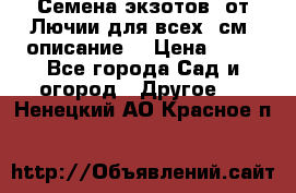 Семена экзотов  от Лючии для всех. см. описание. › Цена ­ 13 - Все города Сад и огород » Другое   . Ненецкий АО,Красное п.